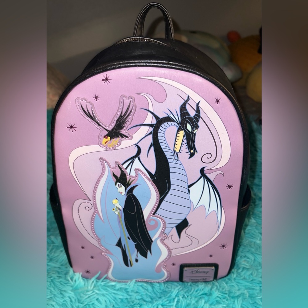 Loungefly Malificent Dragon backpack